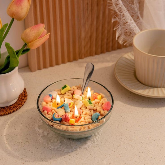 Feeling Lucky Cereal Bowl Candle