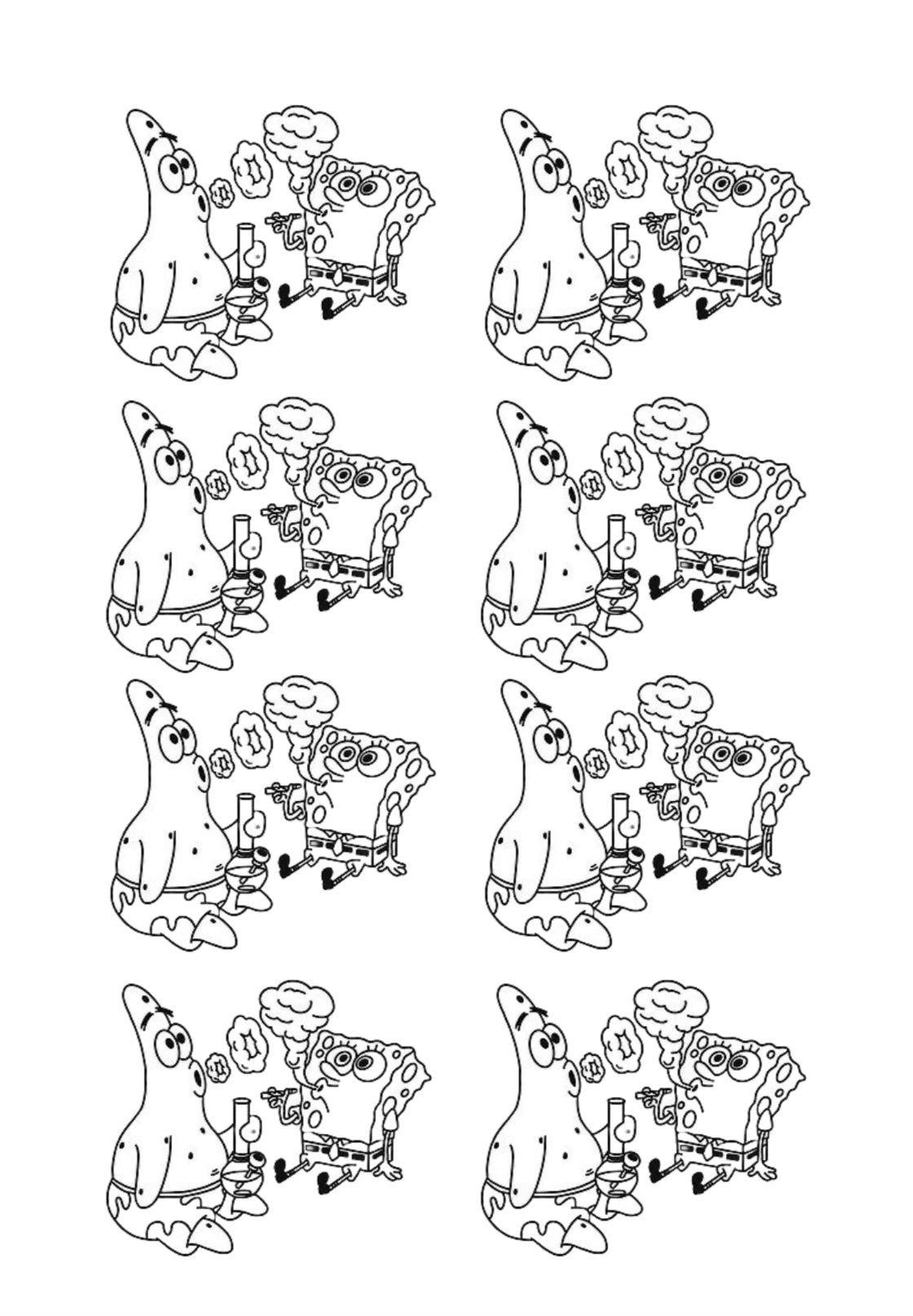 Puff Puff Pass: A Coloring Book for Stoners