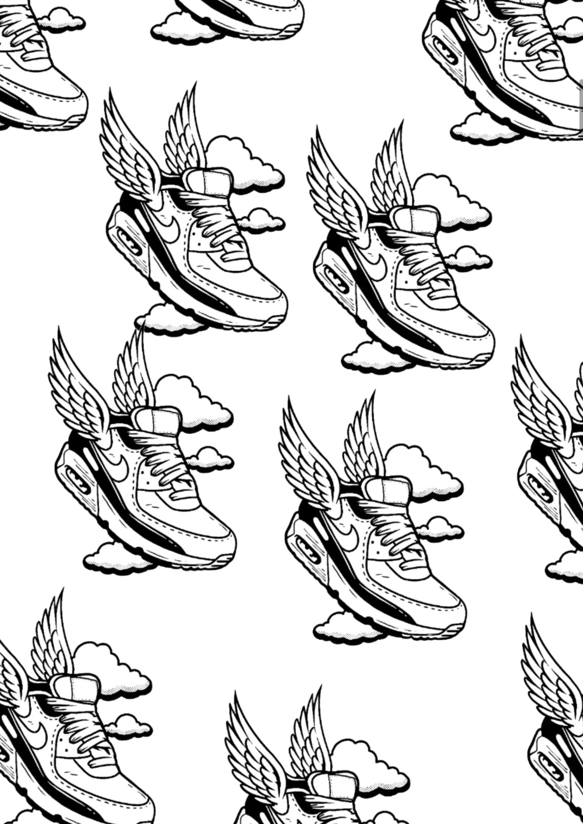 Kicks & Colors: A Coloring Book for Sneakerheads and Hypebeasts