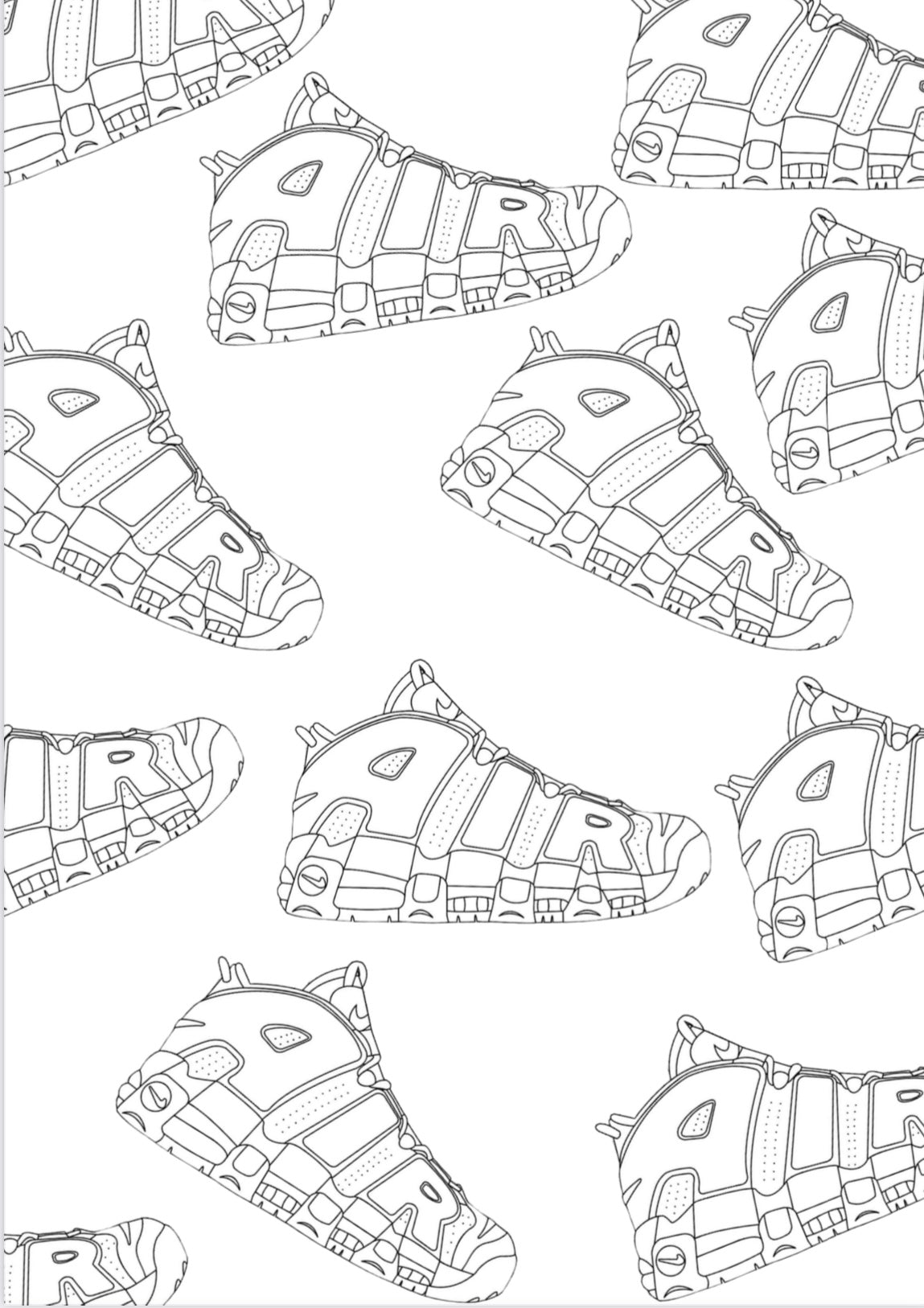 Kicks & Colors: A Coloring Book for Sneakerheads and Hypebeasts