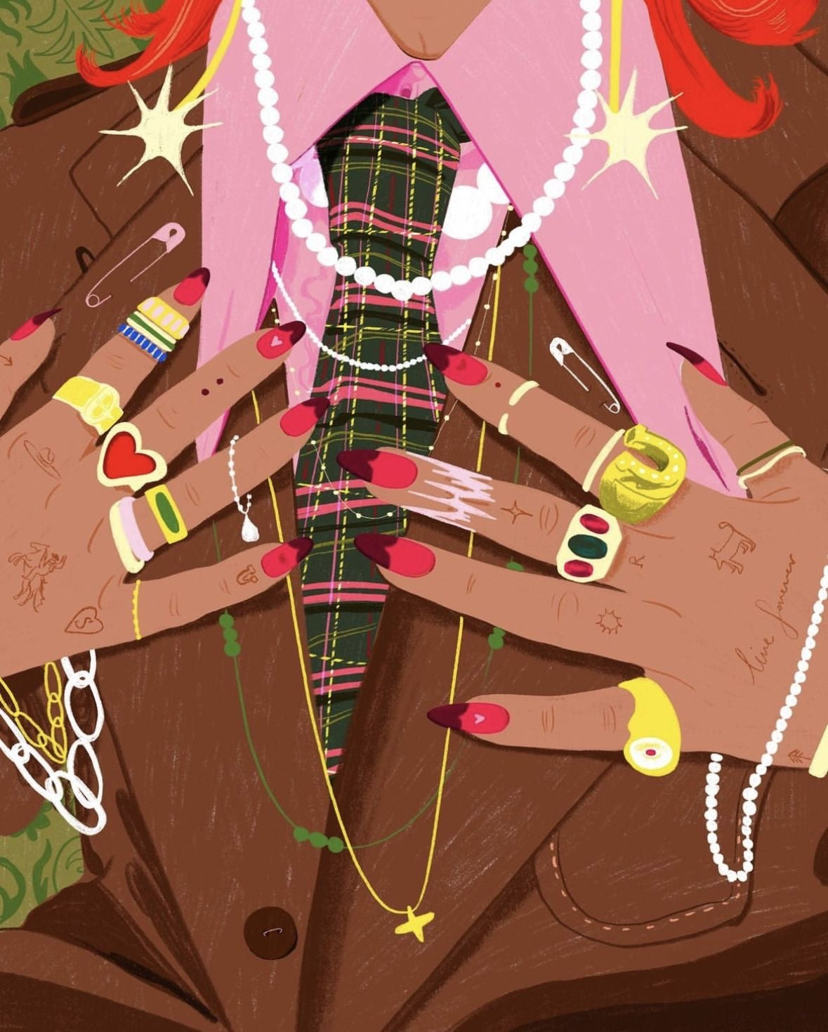 Who’s That Girl? 8.5 x 11 Art Print