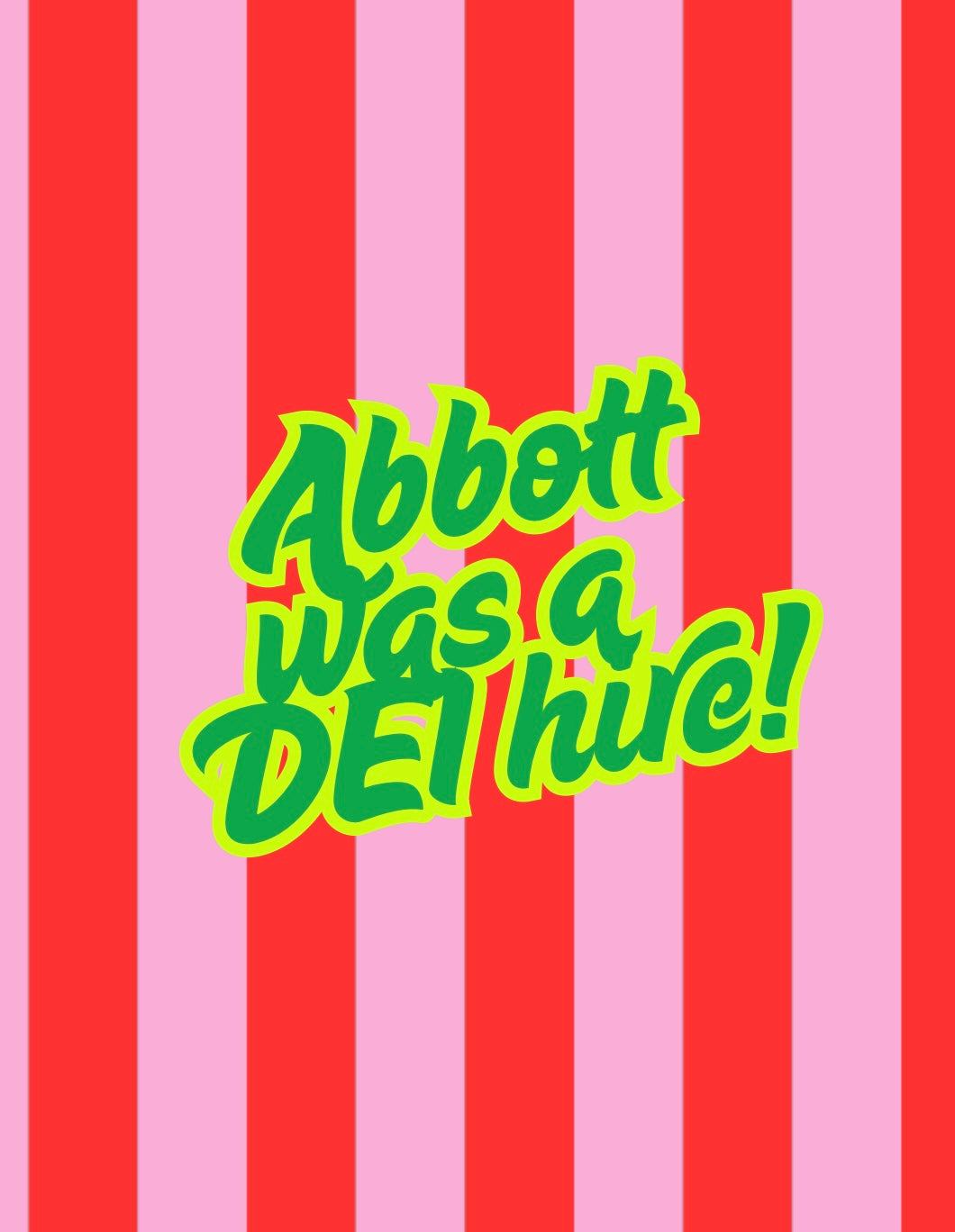 DEI Daddy 8.5x11 Art Print