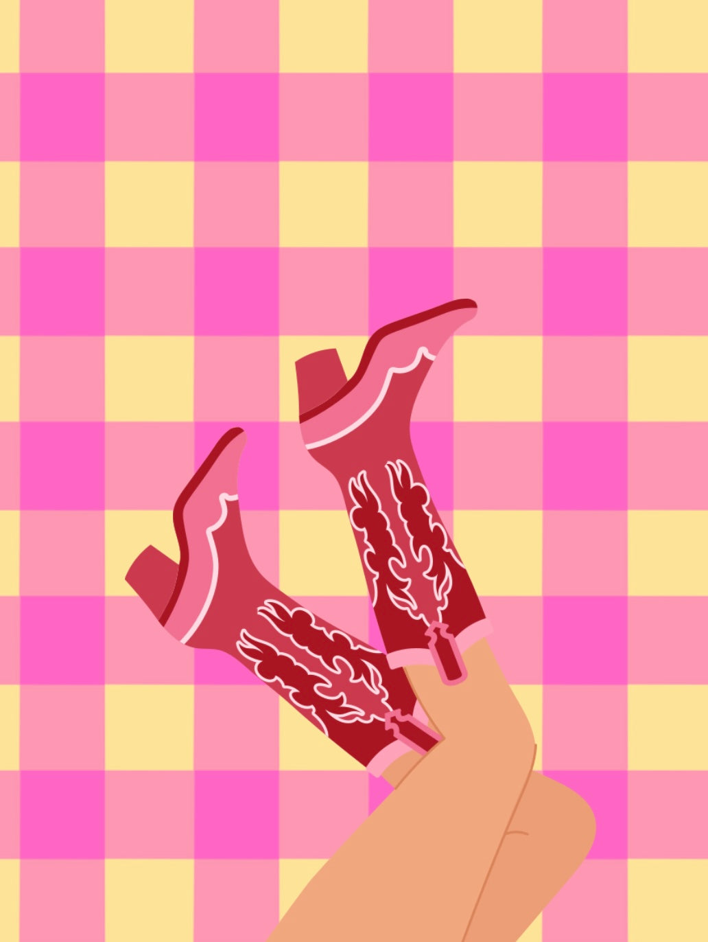 Let’s Go Girls 8.5x11 Art Print