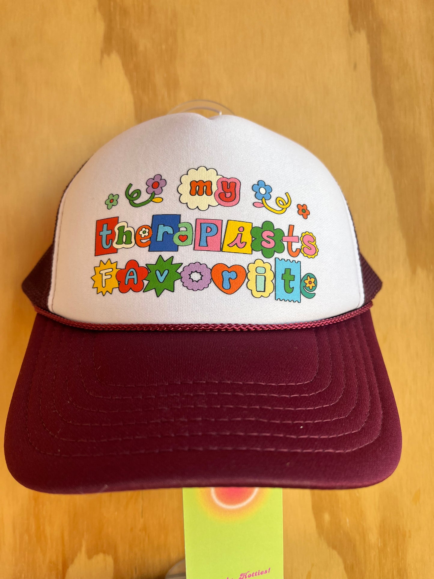 My Therapists Favorite Hat