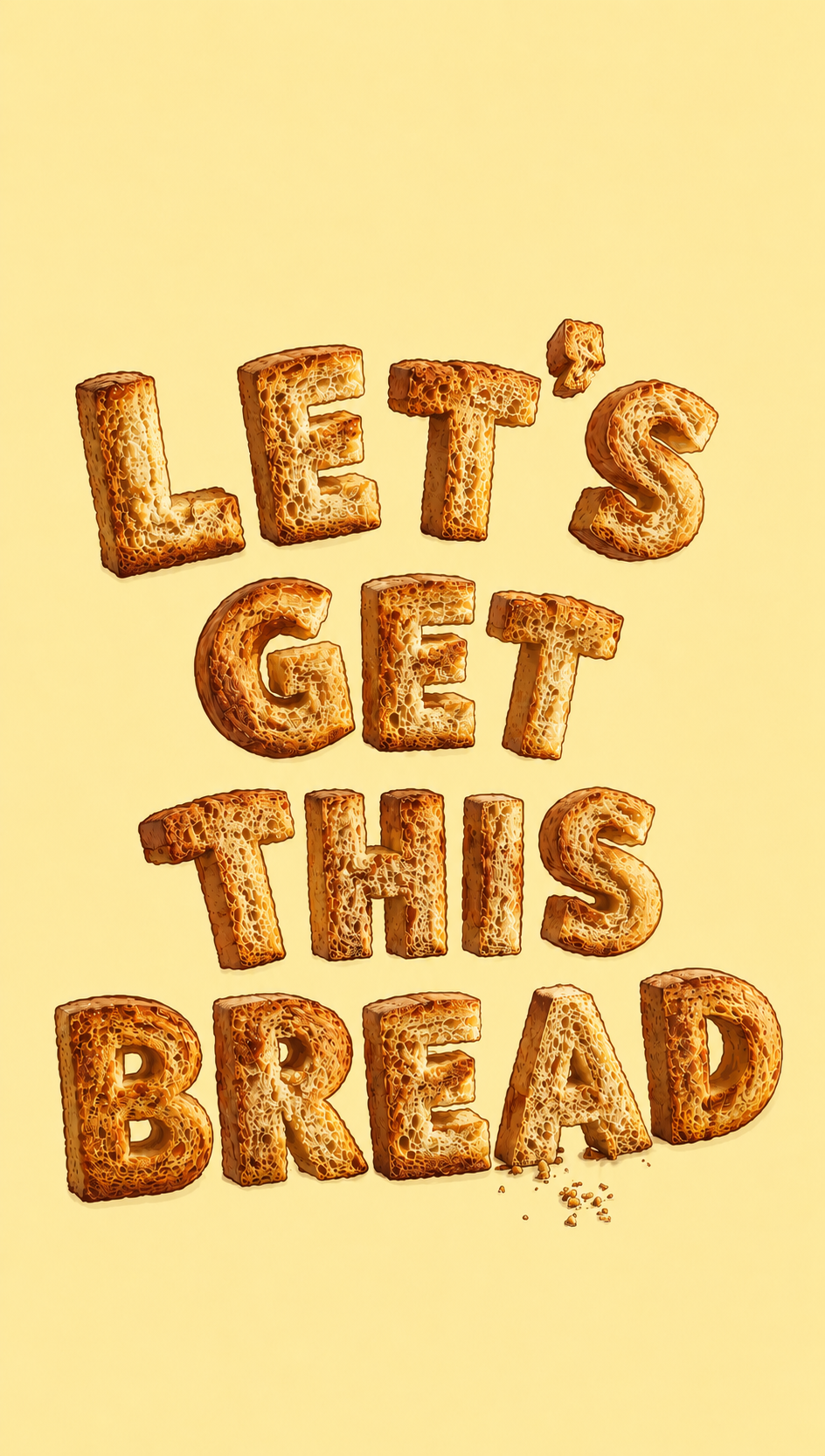 Get This Bread 8.5 x 11 Art Print