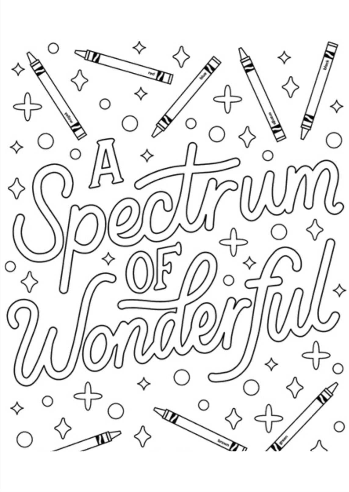 Art is for All: A Coloring Book for Unique Minds and Beautiful Differences