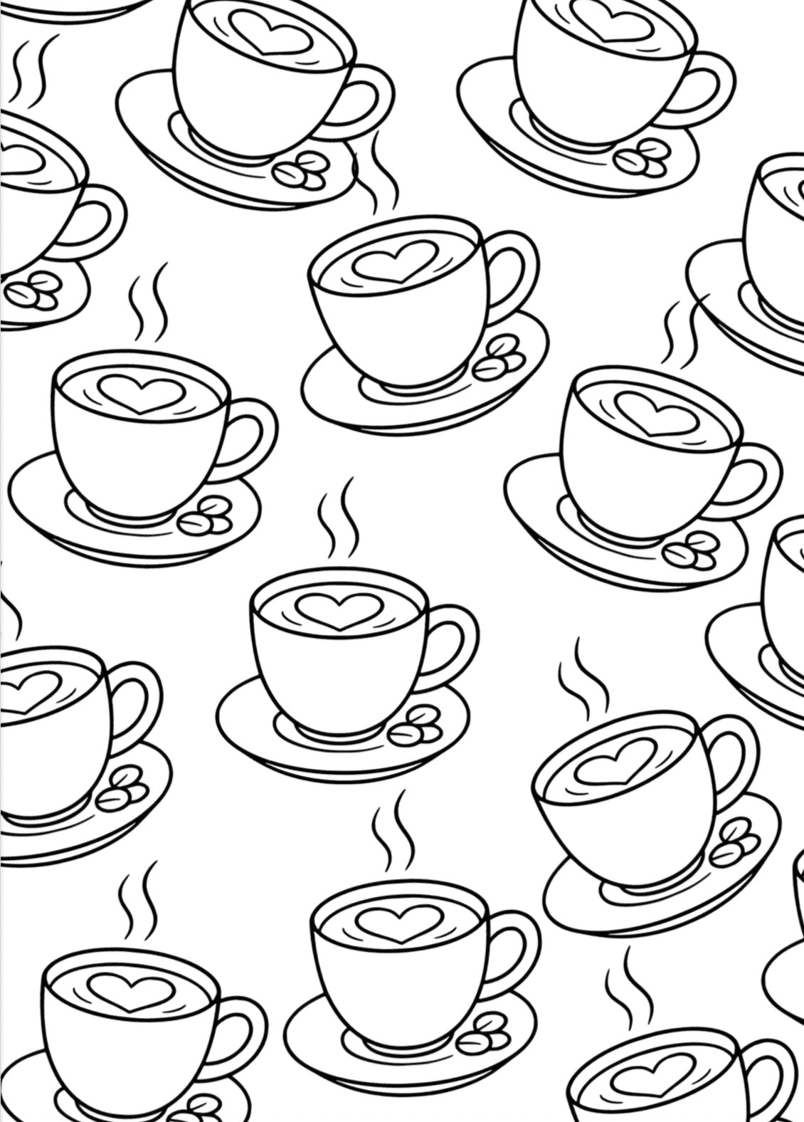 Caffeinate & Create: A Coloring Book for Slow Sips and Big Ideas