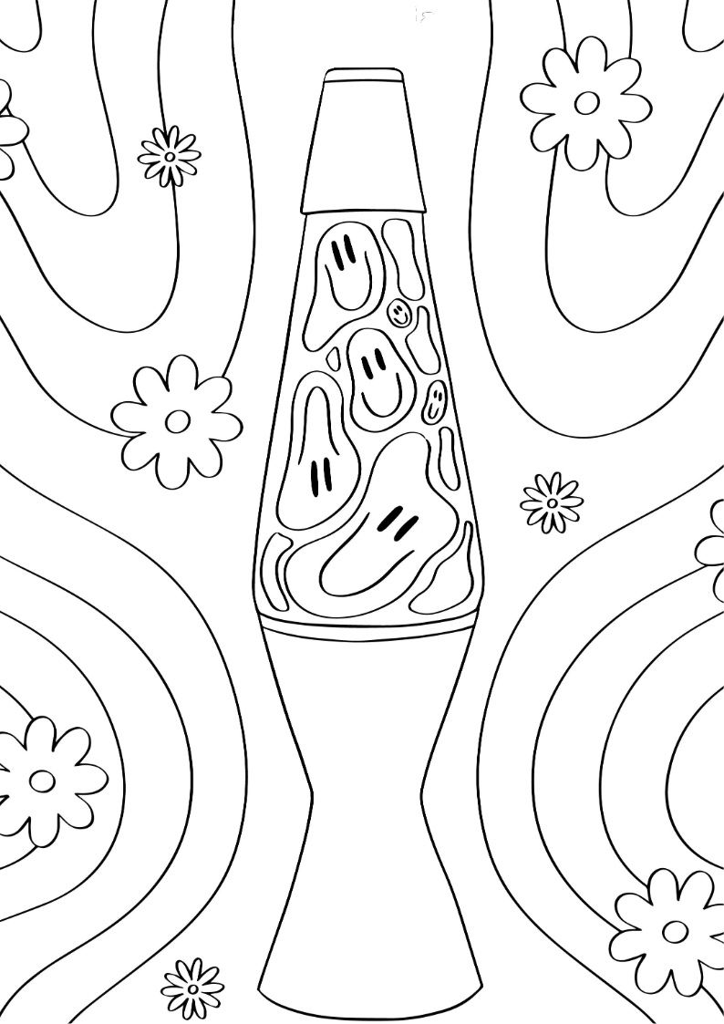 Grief Graphics: A Coloring Book for Adults Who Have Been Through Some Shit