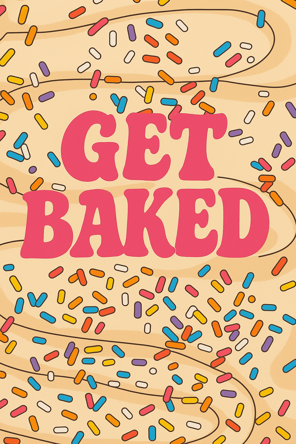 Get Baked 8.5x11 Art Print