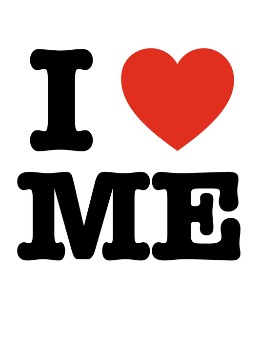 I ❤️ Me 8.5x11 Art Print