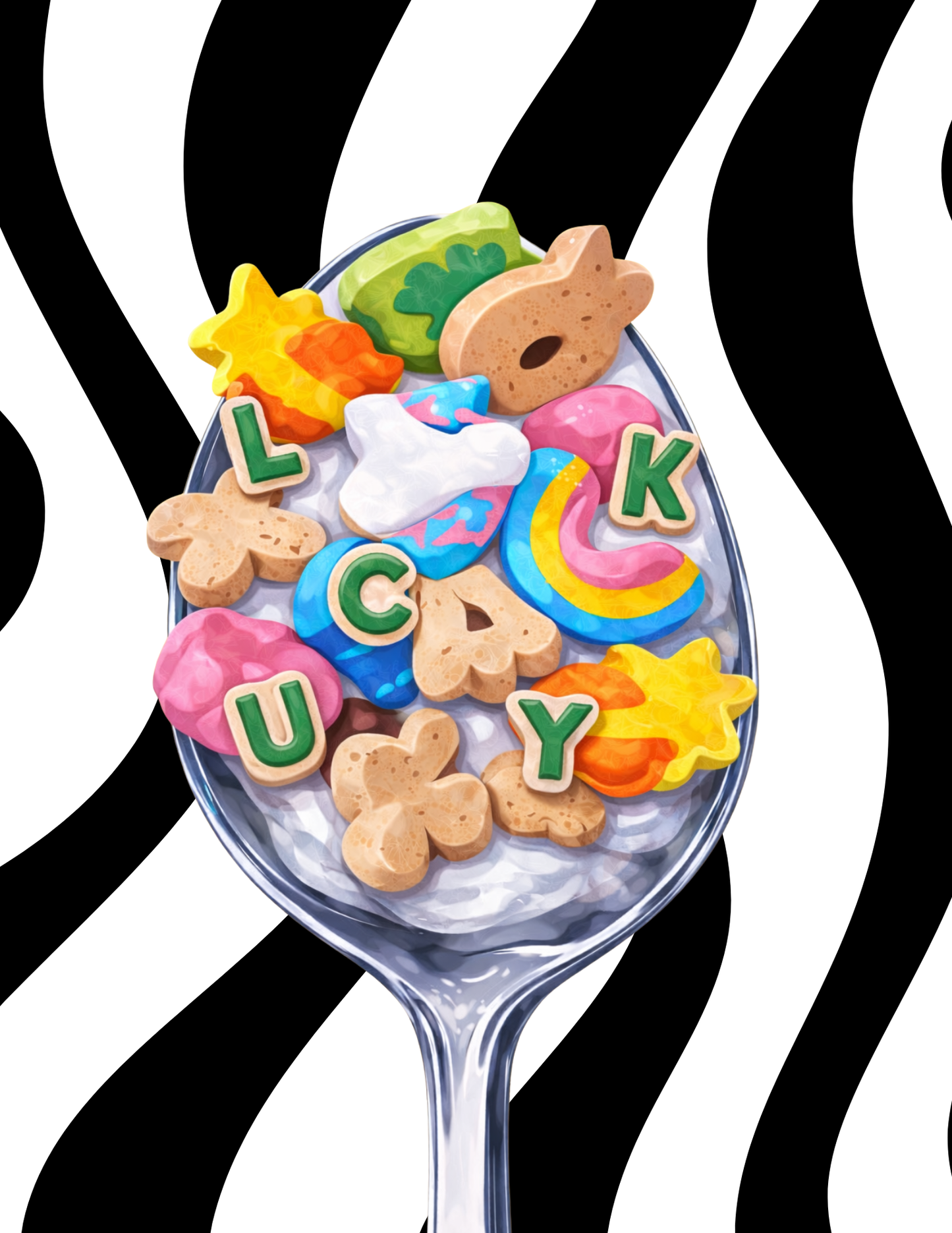 Spoonful of Lucky 8.5x11 Art Print