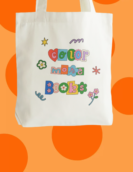 Tote Bag "Color More Books"