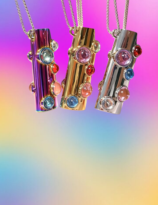 Gemstone Lighter Necklaces