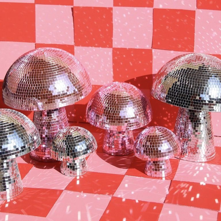 Disco Ball Mushrooms