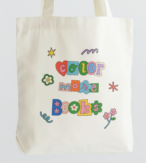 Tote Bag "Color More Books"